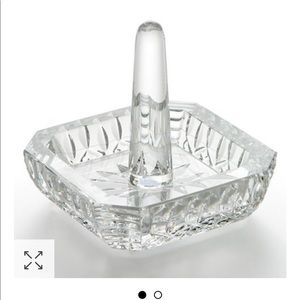 Waterford crystal ring holder